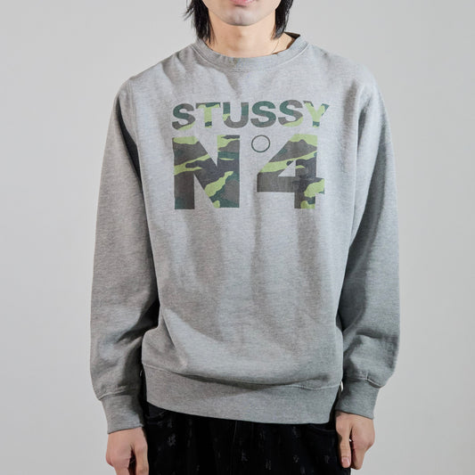 "STUSSY" GREAY SWEAT